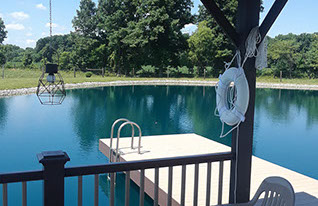 Lake side decks and gazebos